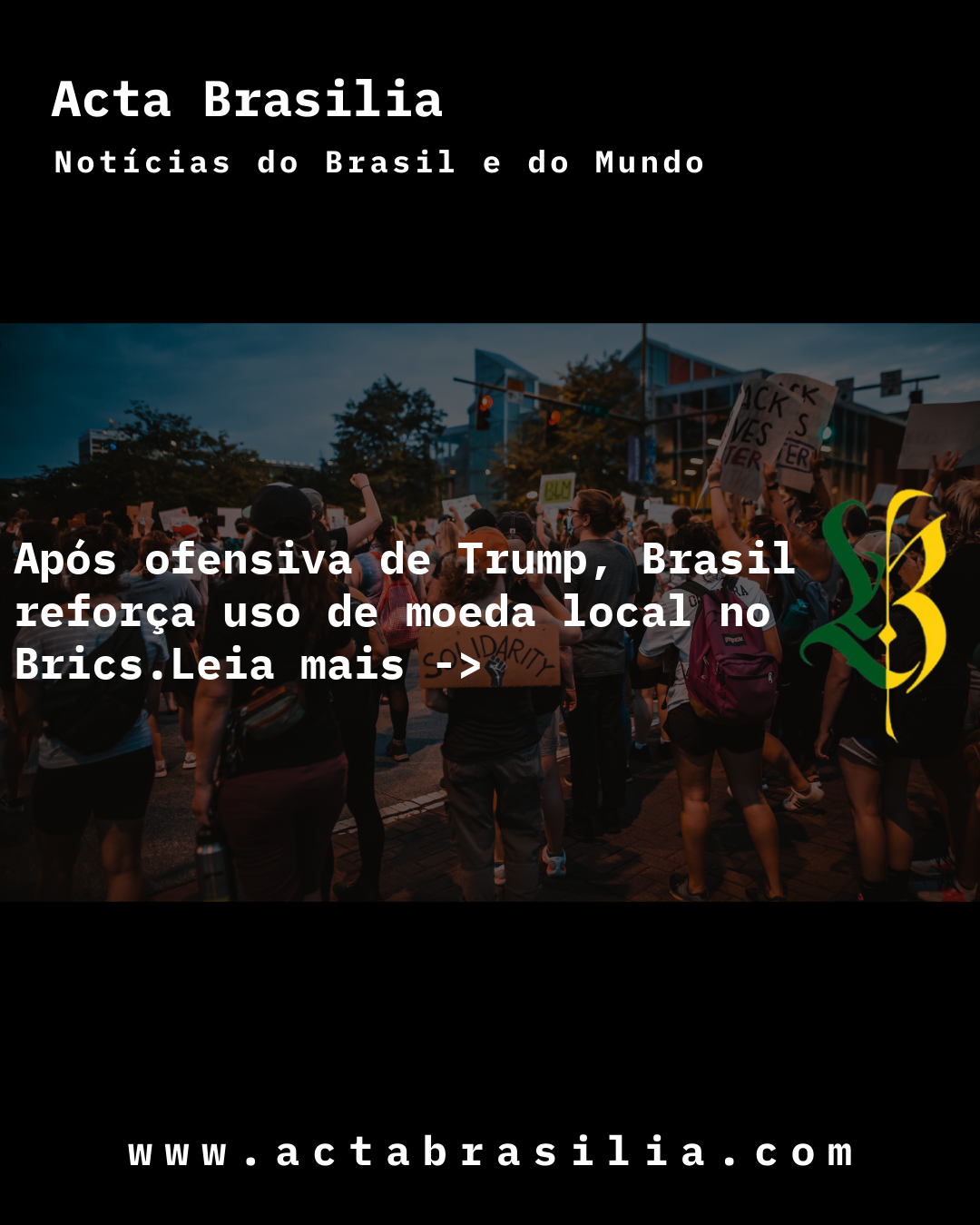 Após ofensiva de Trump, Brasil reforça uso de moeda local no Brics