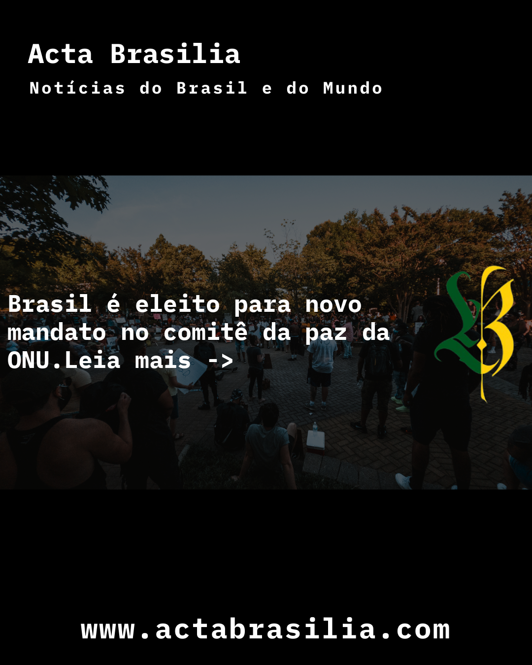 Brasil é eleito para novo mandato no comitê da paz da ONU