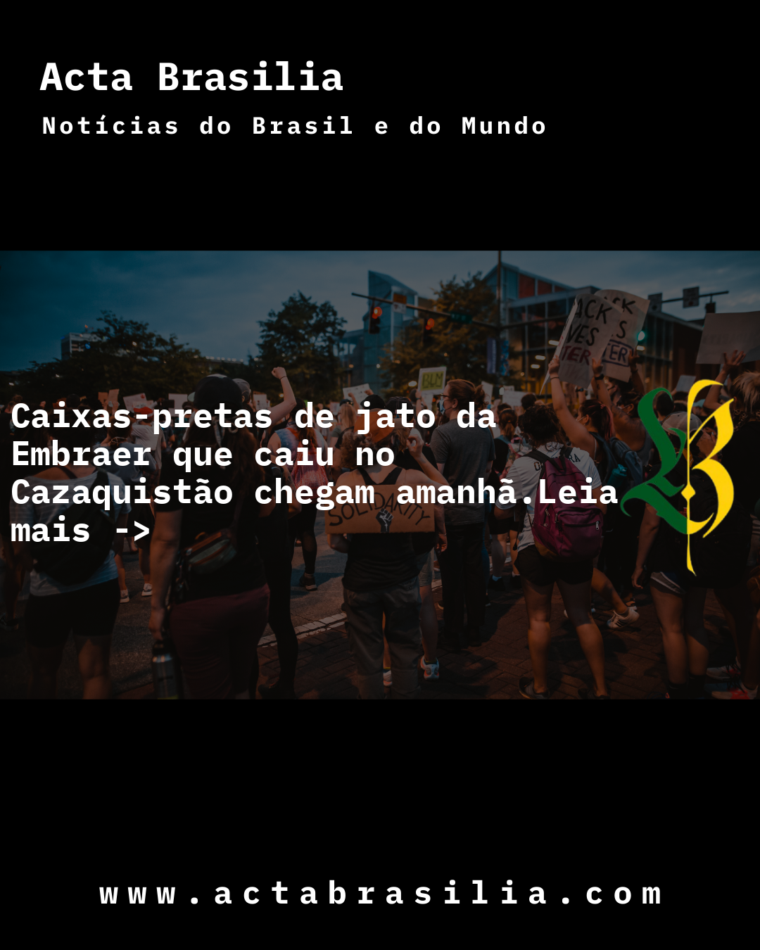 Caixas-pretas de jato da Embraer que caiu no Cazaquistão chegam amanhã