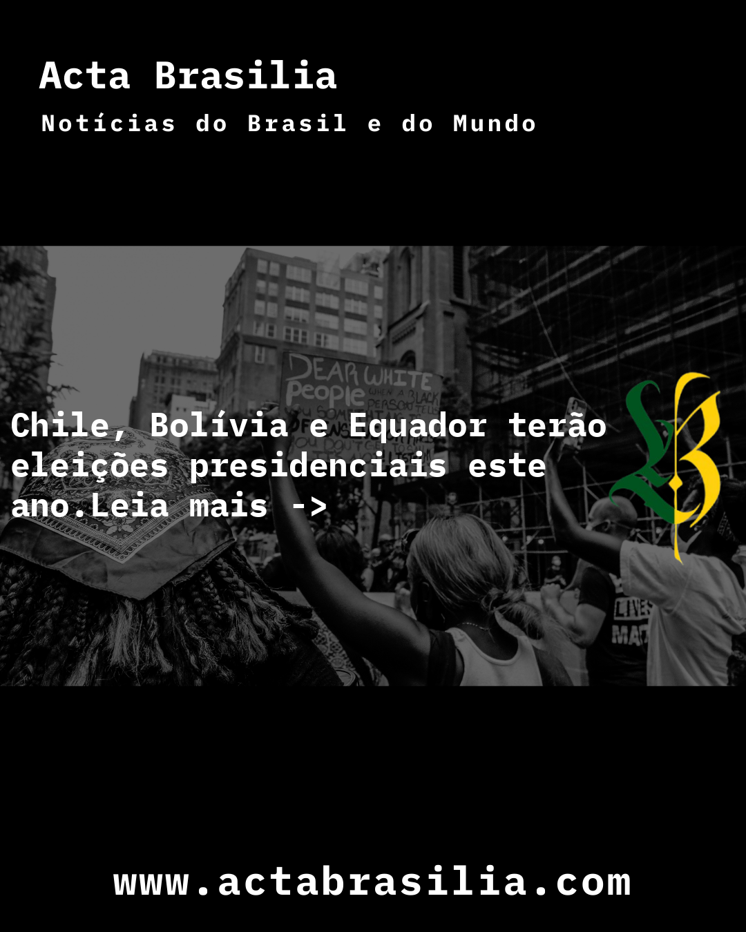 Chile, Bolívia e Equador terão eleições presidenciais este ano