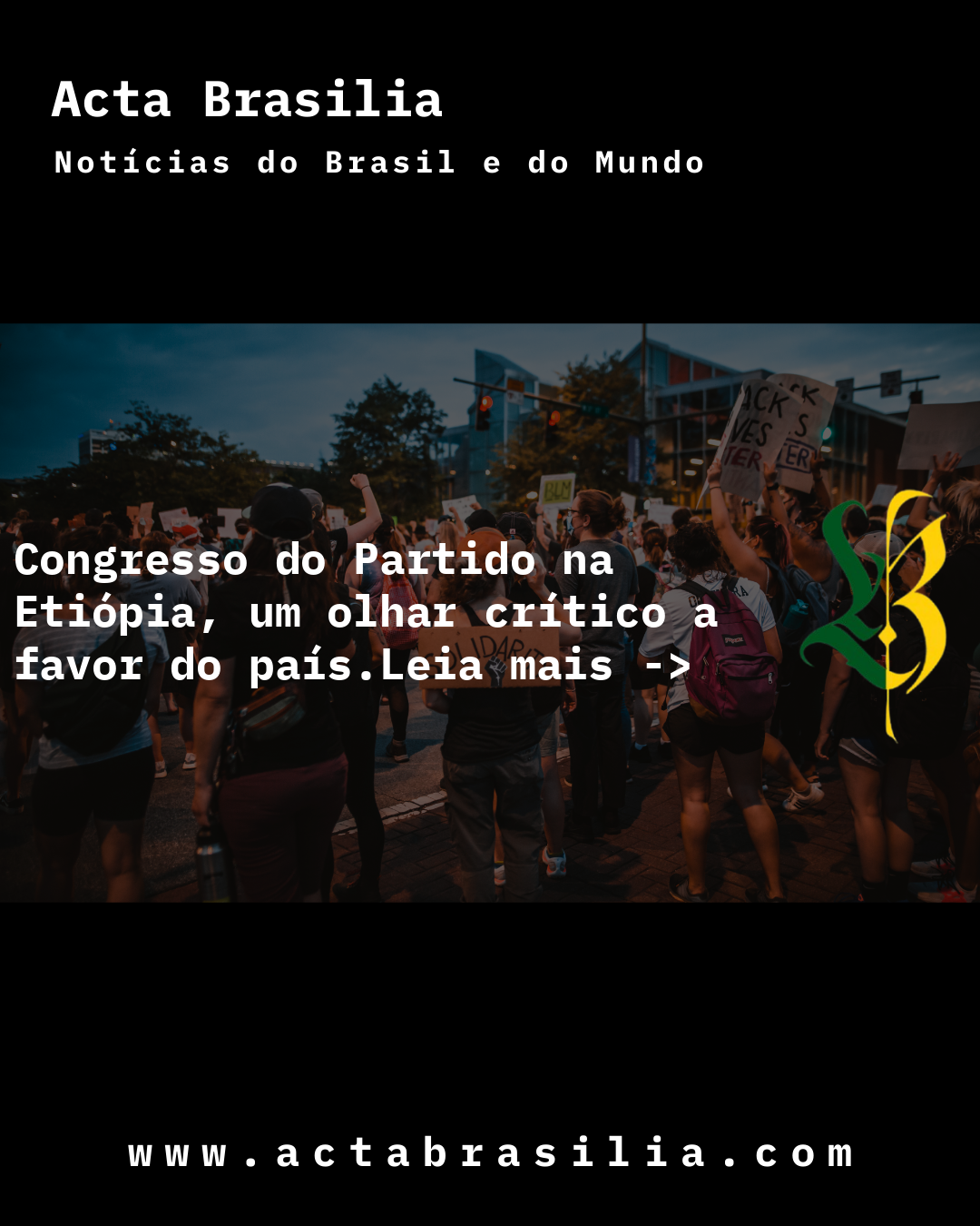 Congresso do Partido na Etiópia, um olhar crítico a favor do país