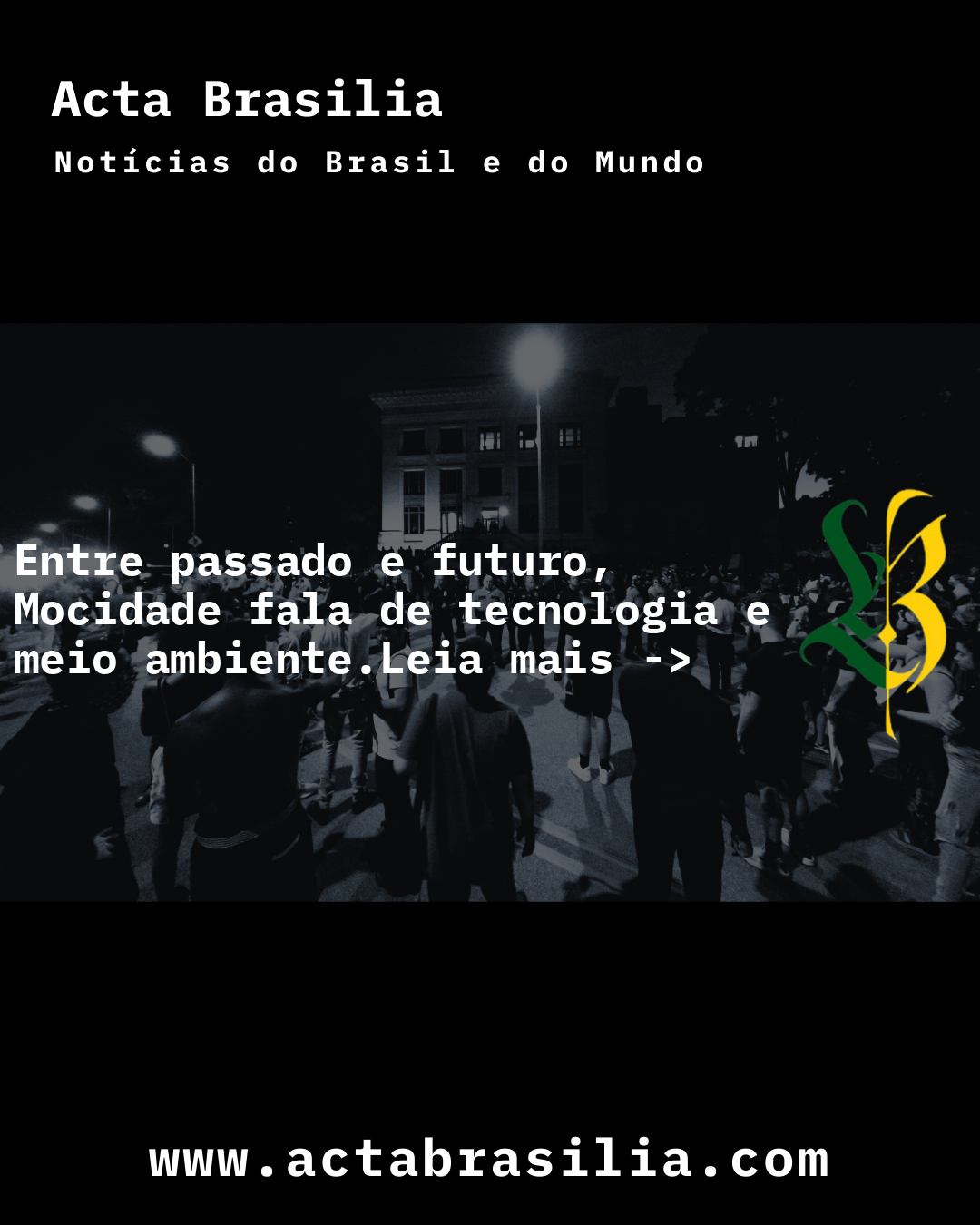 Entre passado e futuro, Mocidade fala de tecnologia e meio ambiente