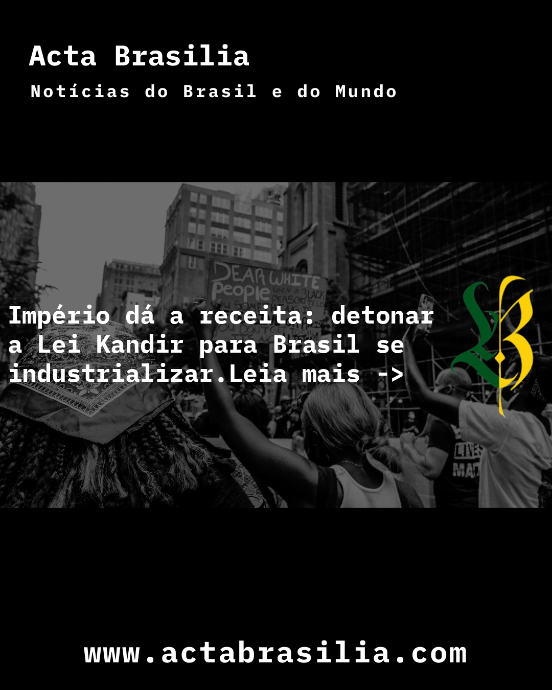 Império dá a receita: detonar a Lei Kandir para Brasil se industrializar