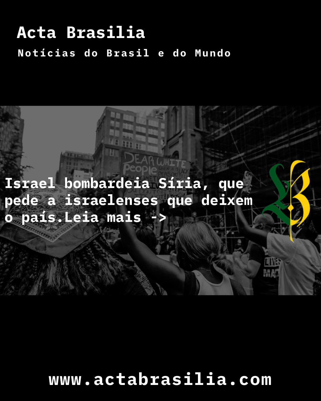 Israel bombardeia Síria, que pede a israelenses que deixem o país