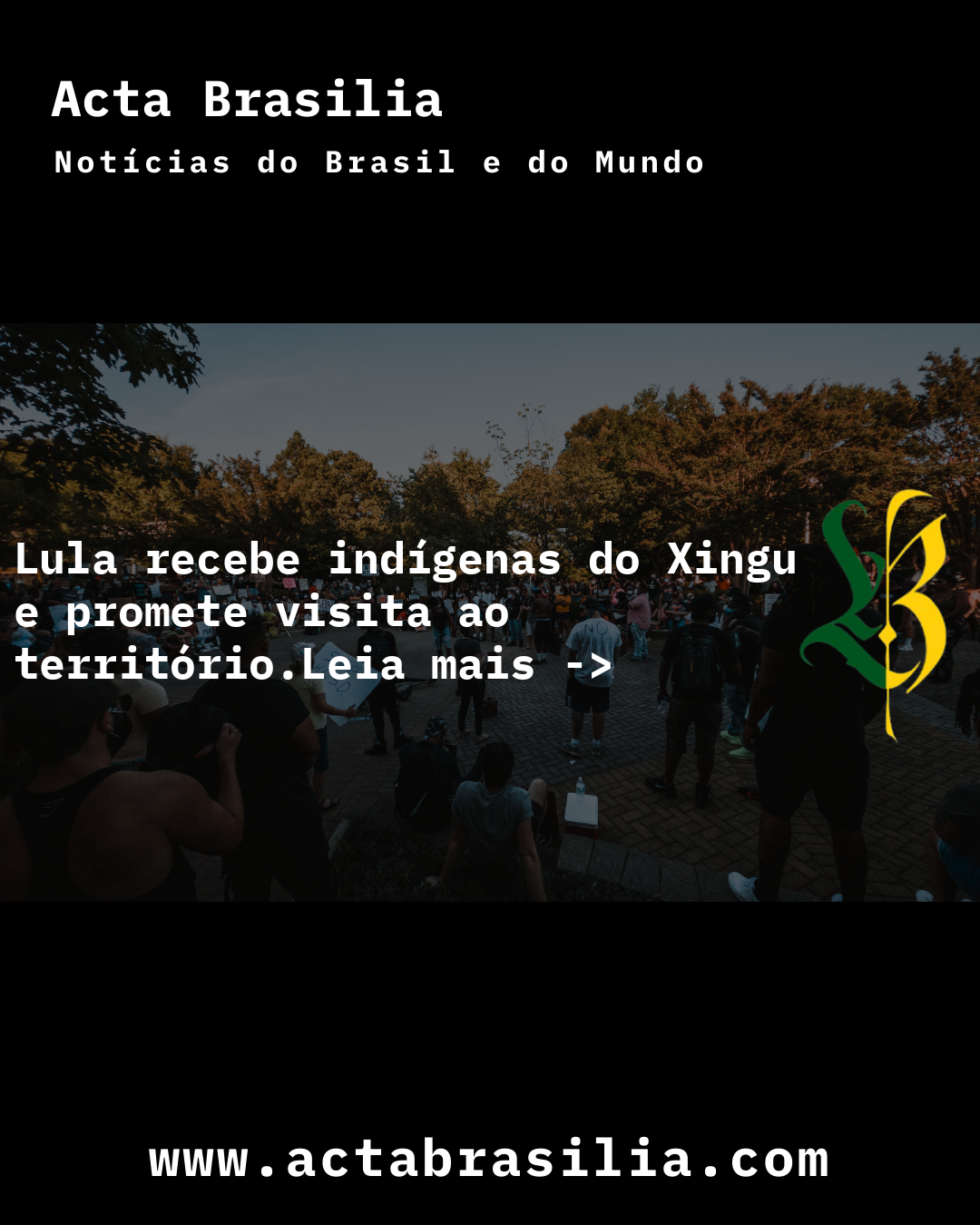 Lula recebe indígenas do Xingu e promete visita ao território