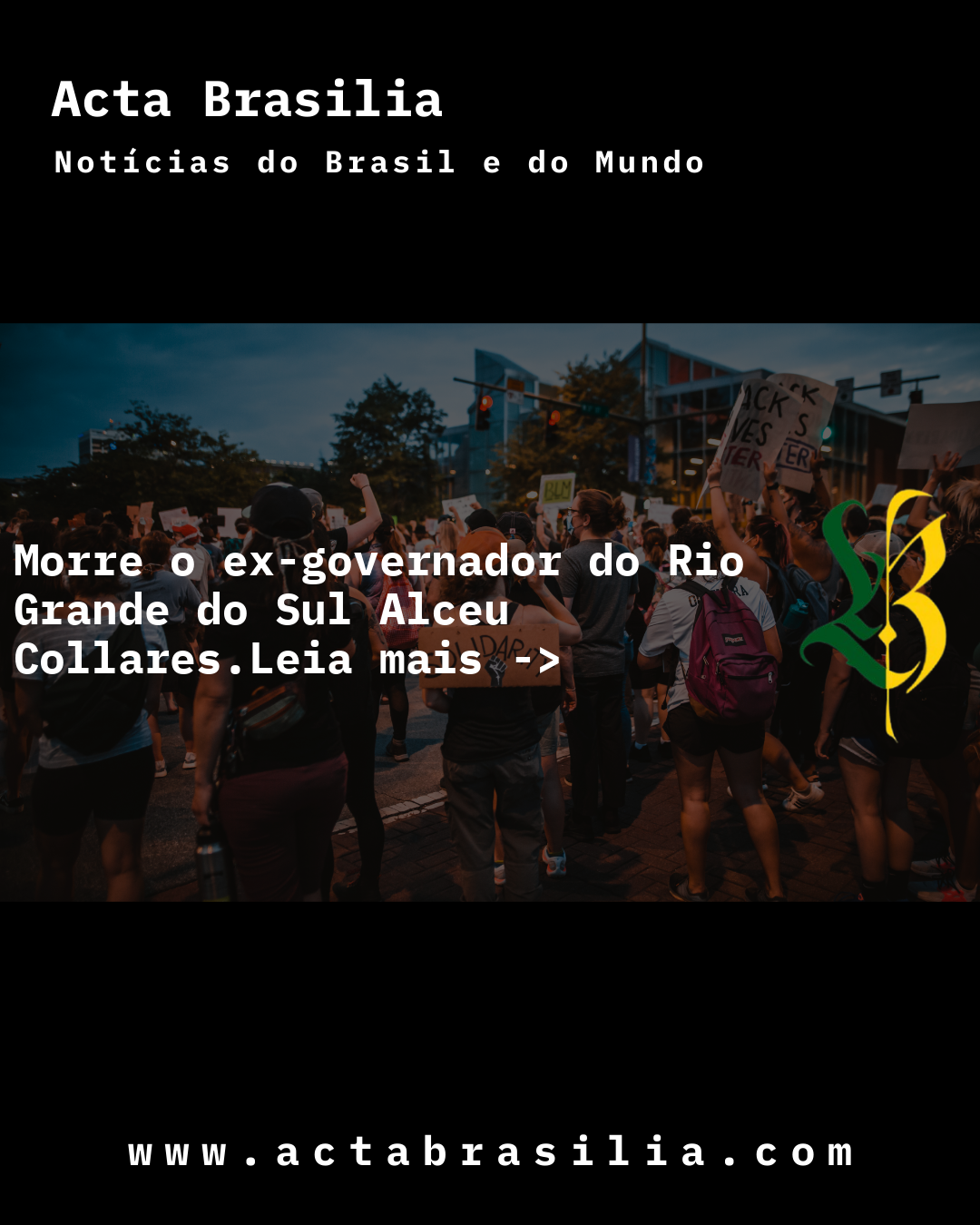 Morre o ex-governador do Rio Grande do Sul Alceu Collares
