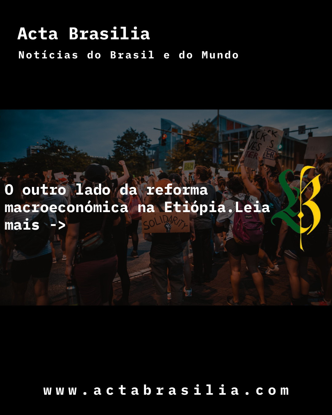O outro lado da reforma macroeconómica na Etiópia