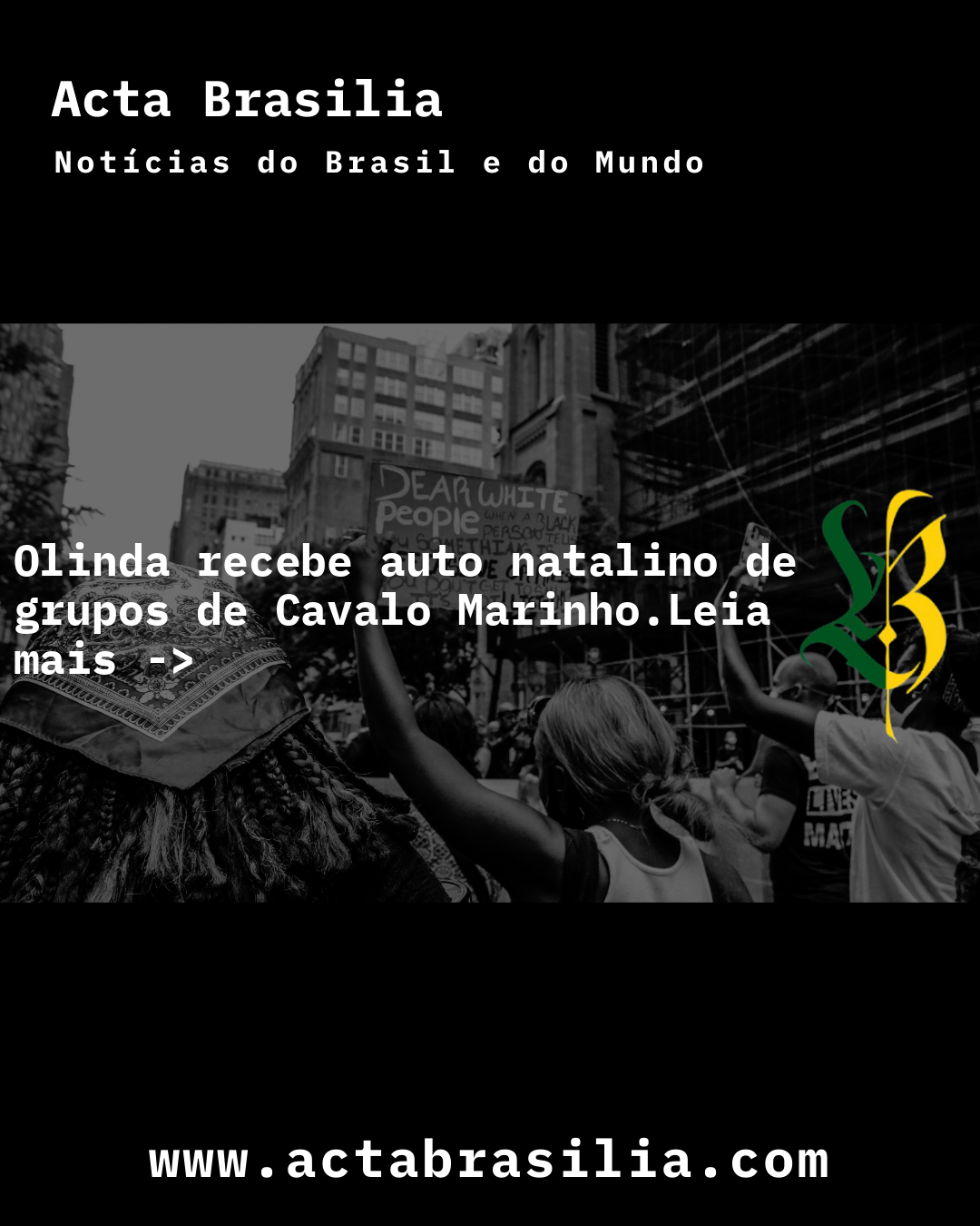 Olinda recebe auto natalino de grupos de Cavalo Marinho
