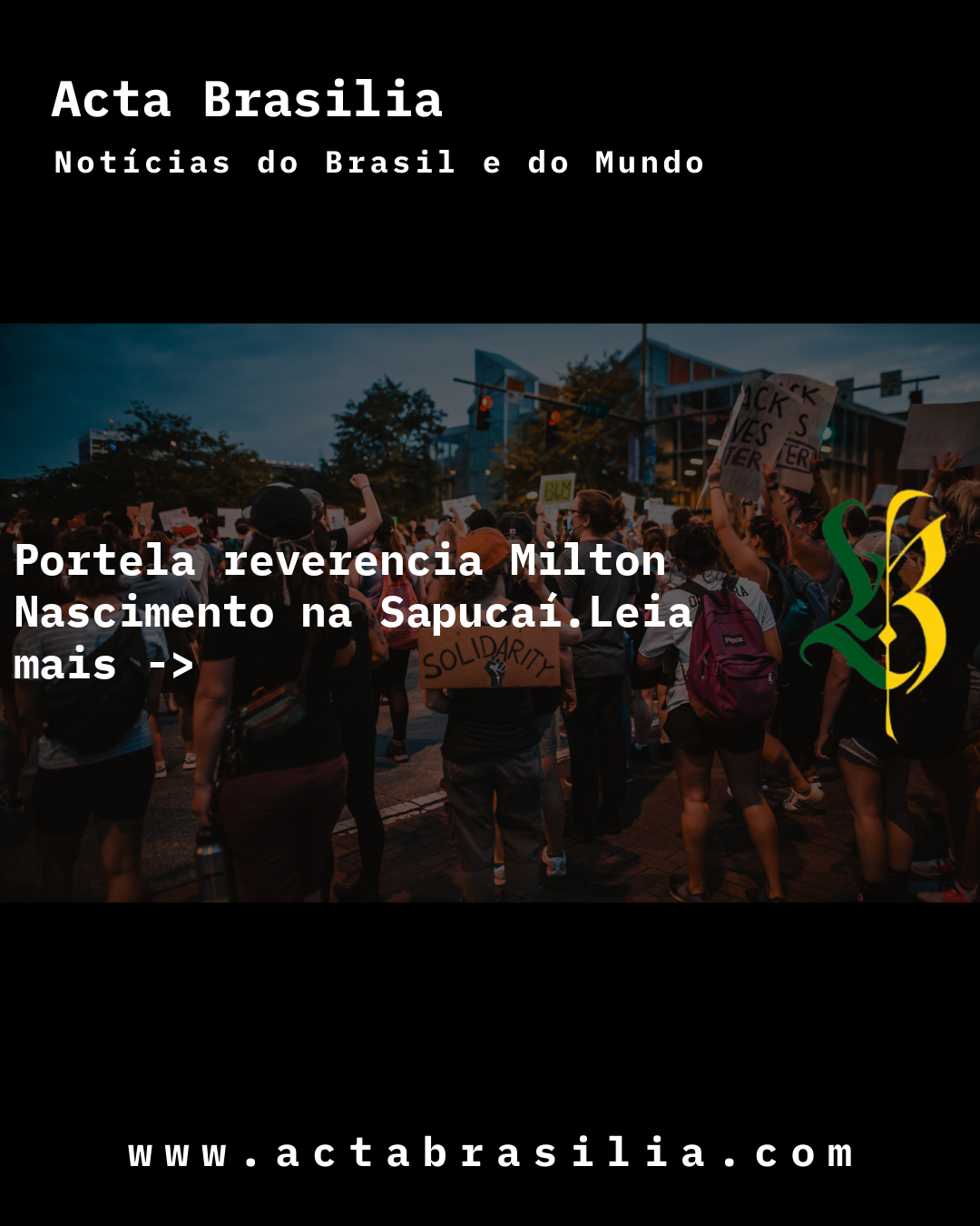 Portela reverencia Milton Nascimento na Sapucaí