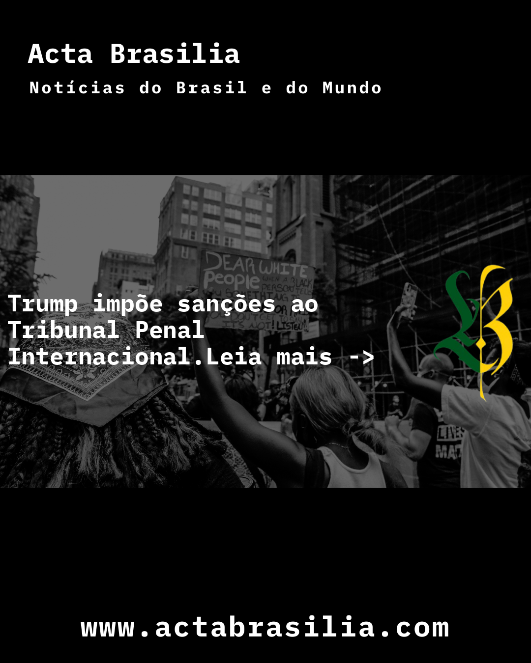 Trump impõe sanções ao Tribunal Penal Internacional