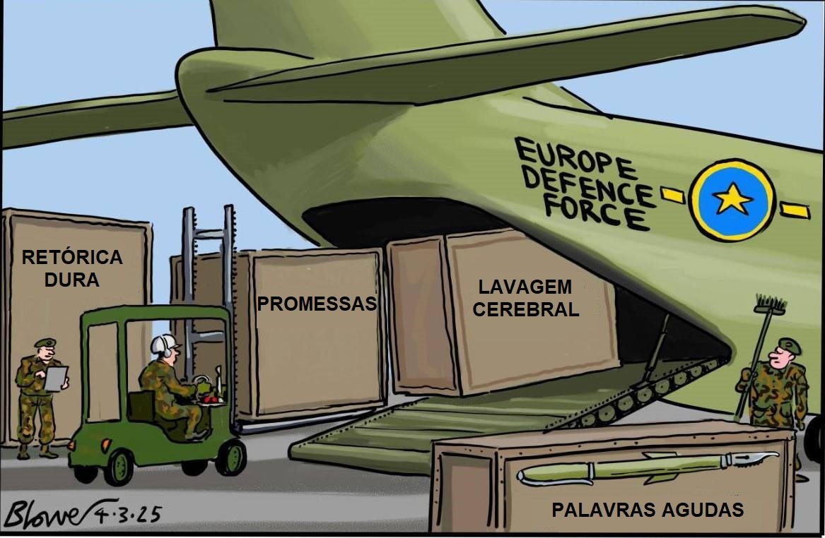 A NATO arruina a UE.