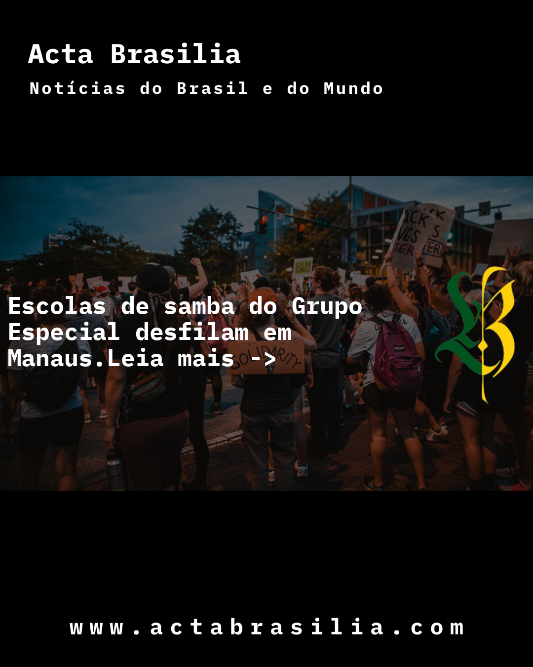 Escolas de samba do Grupo Especial desfilam em Manaus