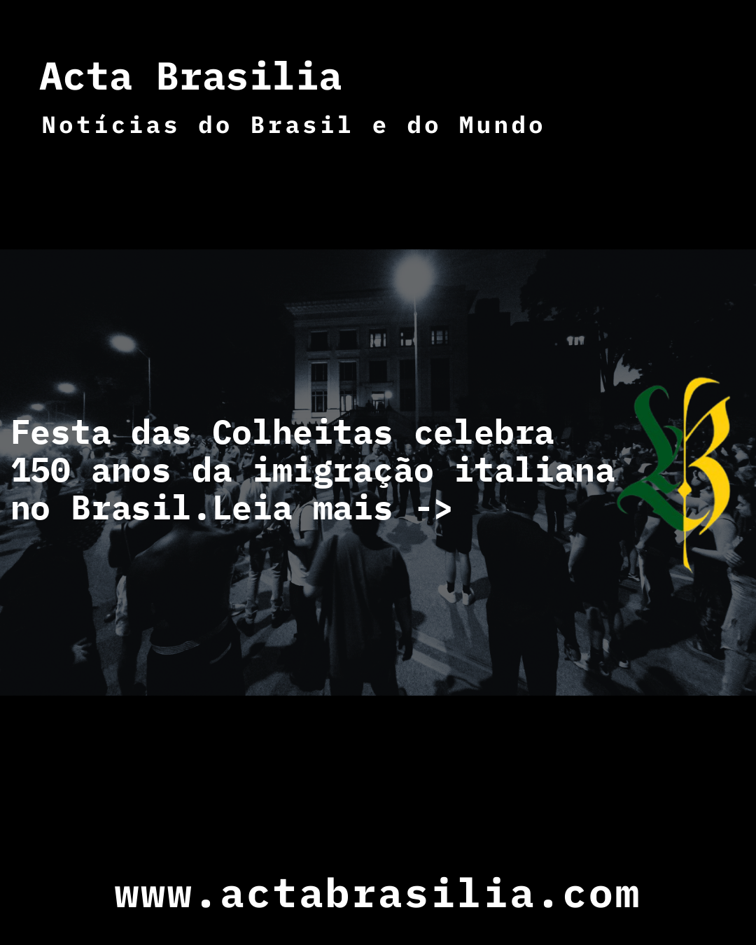 Festa das Colheitas celebra 150 anos da imigração italiana no Brasil