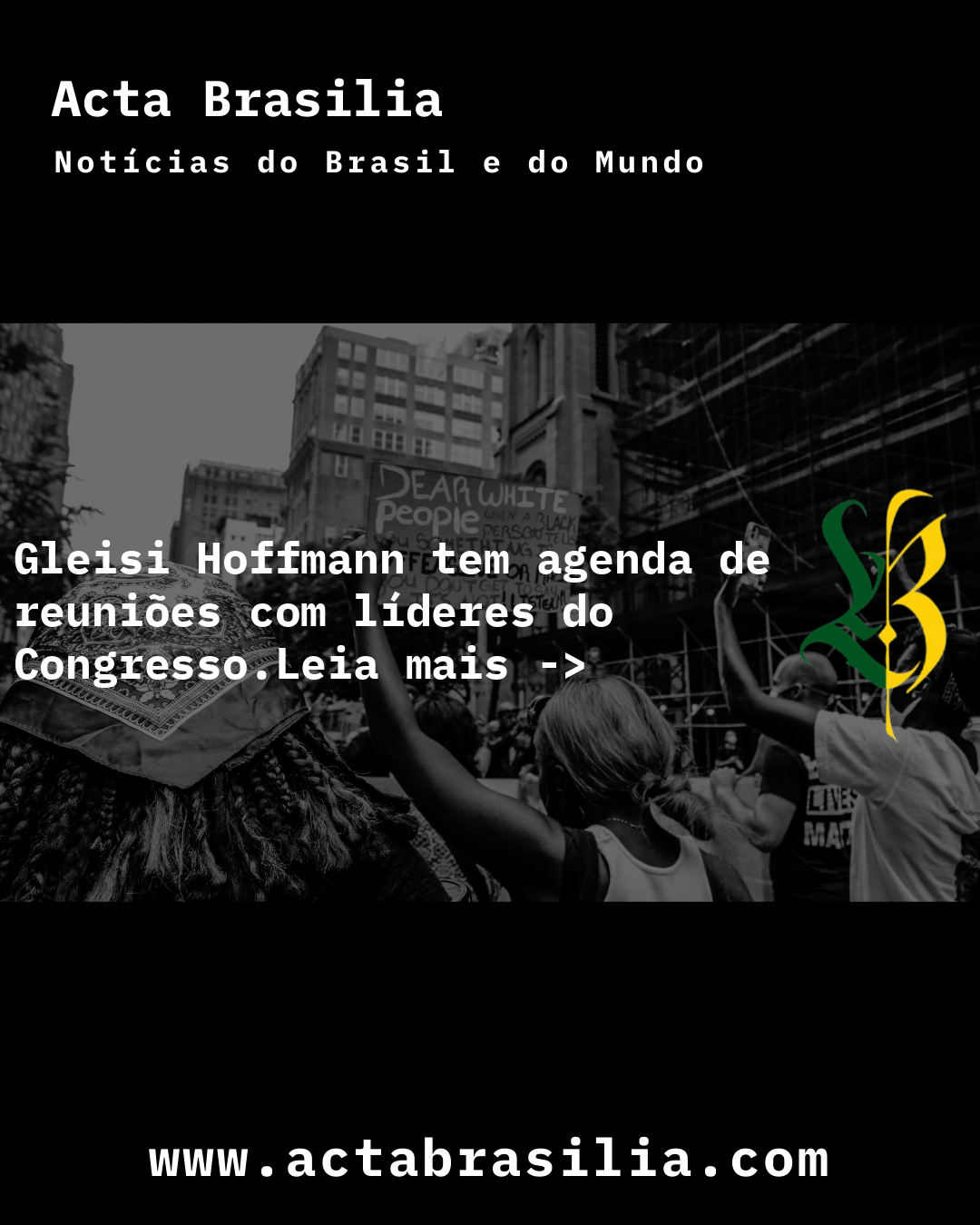 Gleisi Hoffmann tem agenda de reuniões com líderes do Congresso
