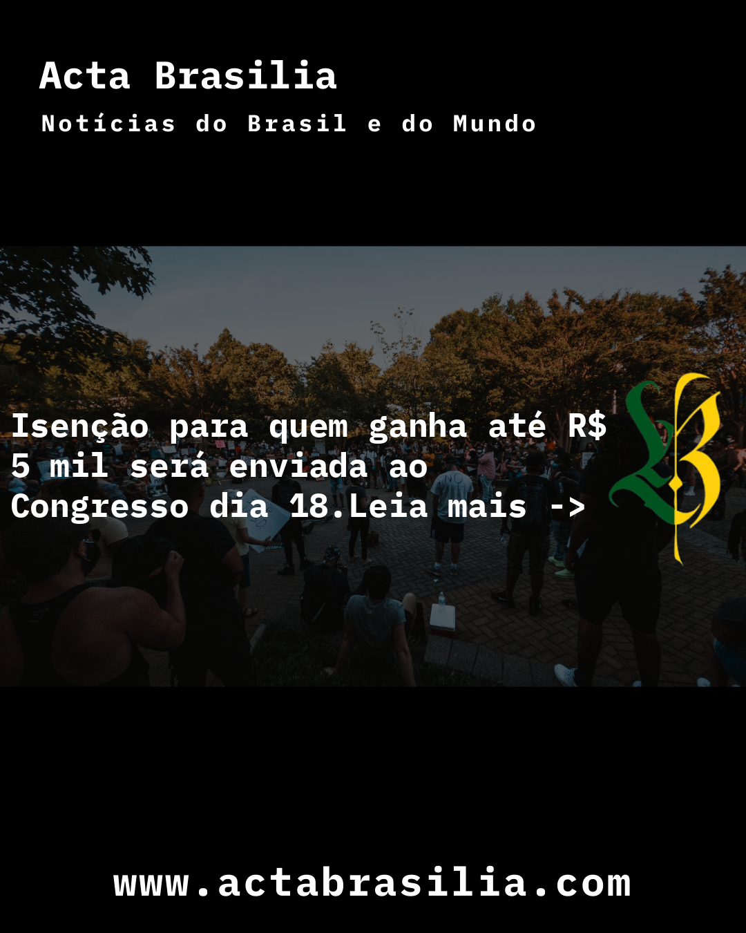 Isenção para quem ganha até R$ 5 mil será enviada ao Congresso dia 18