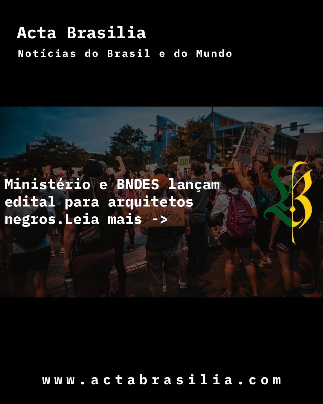 Ministério e BNDES lançam edital para arquitetos negros